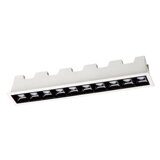 357622 SPOT NT18 221 белый/черный Встраиваемый светильник IP20 LED 3000K 20W 160-265V ANTEY