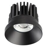 357586 SPOT NT18 225 черный Встраиваемый светильник IP44 LED 3000K 10W 100-265V METIS